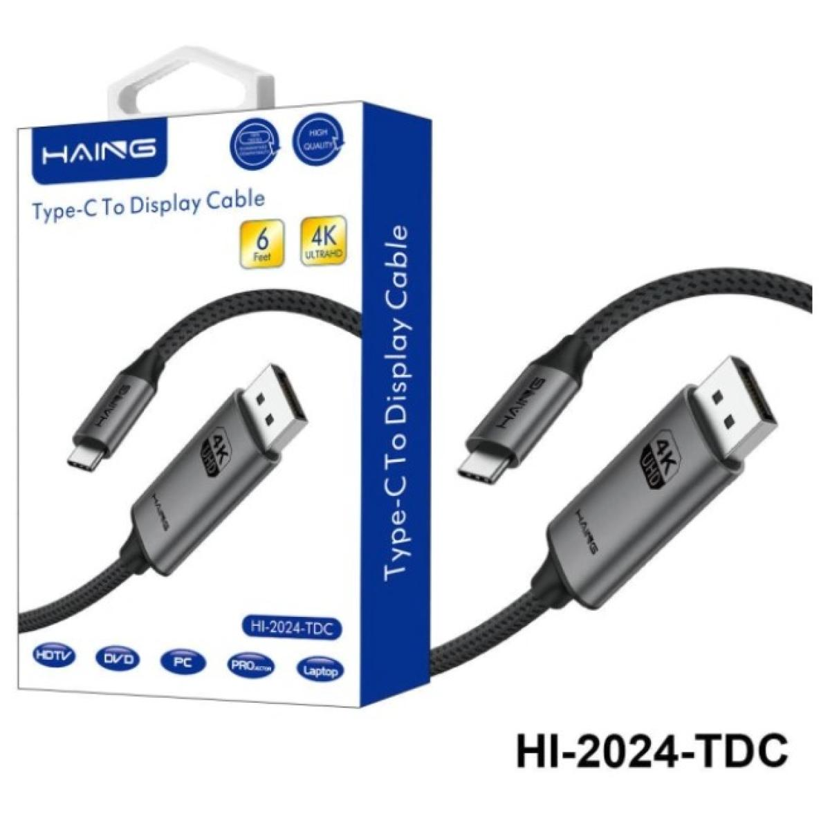 HAING HI-2024-TDC-1.8M Type-C to Display Cable 1.8M HAING HI-2024-TDC-1.8M Type-C to Display Cable 1.8M
